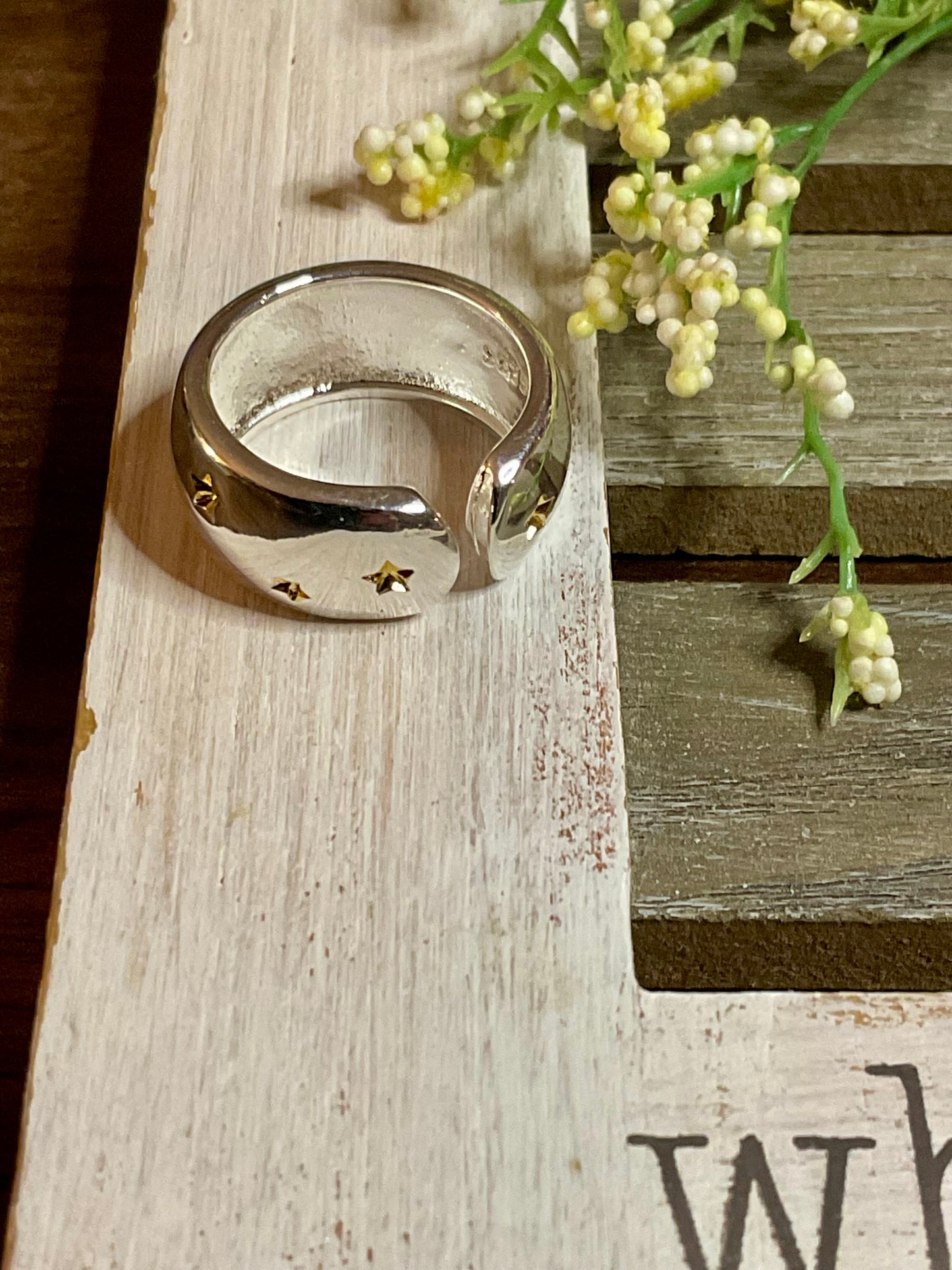Sterling Silver Star Ring