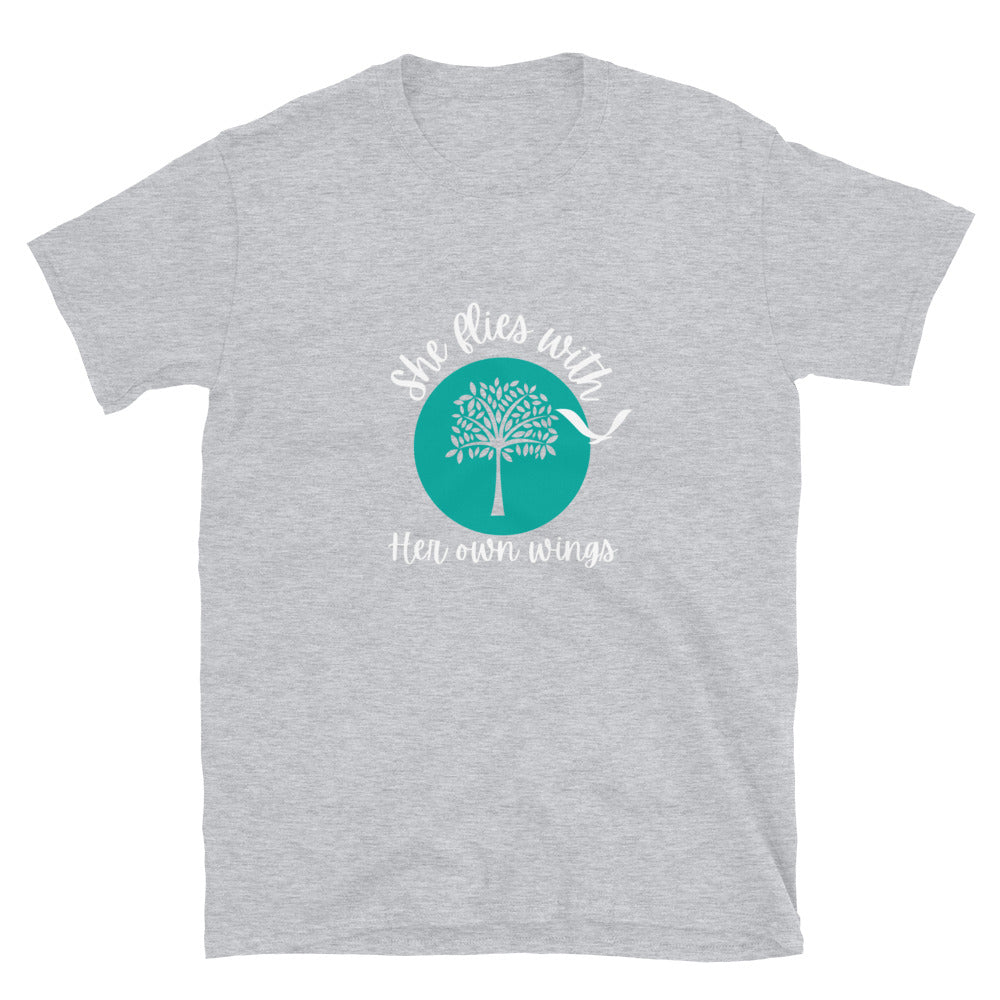 She Flies With Her Own Wings Short-Sleeve Unisex T-Shirt