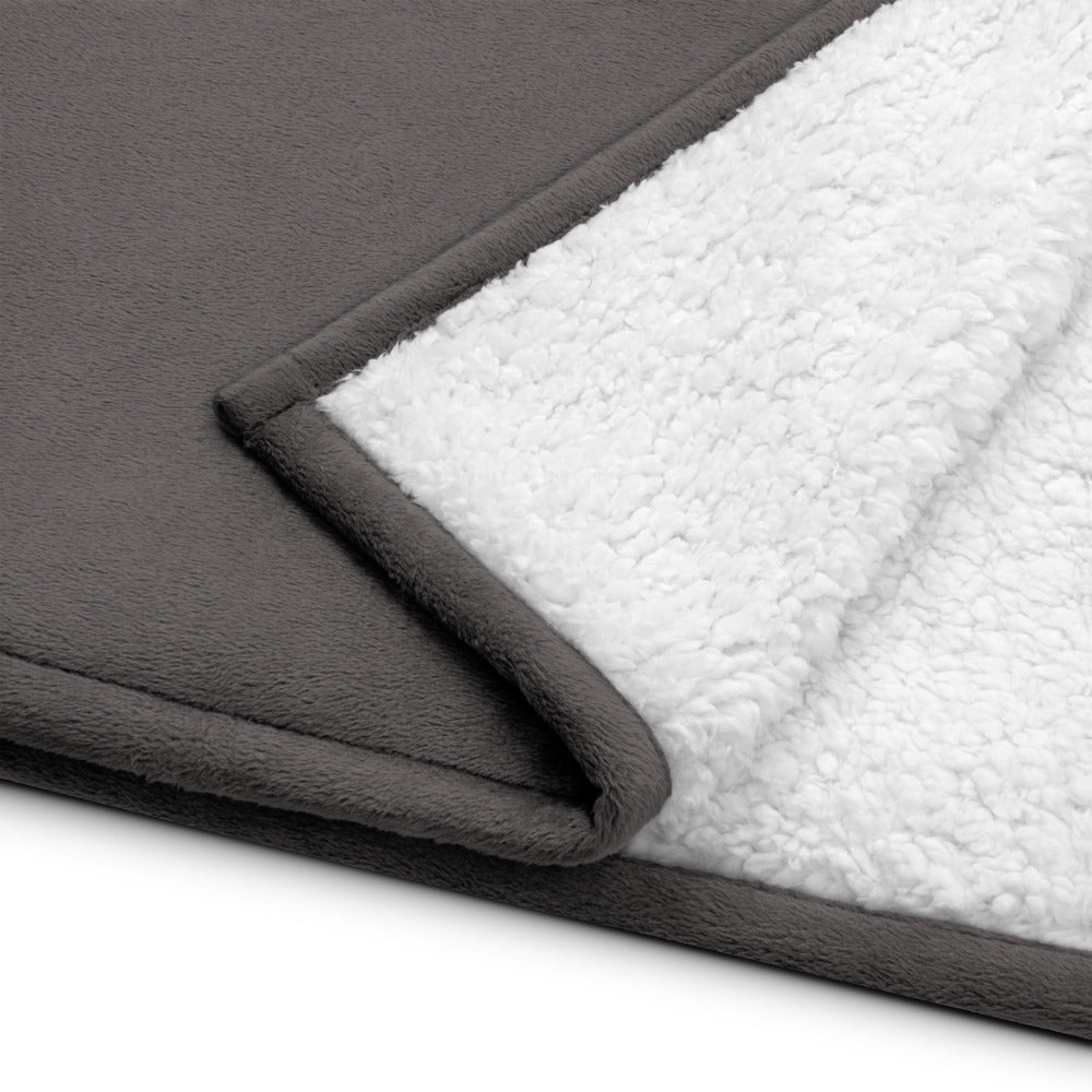 Monogram Premium Sherpa Blanket
