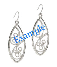 Load image into Gallery viewer, Hypoallergenic Stainless Steel Earring Hooks - Stardust &amp; Moonstone
