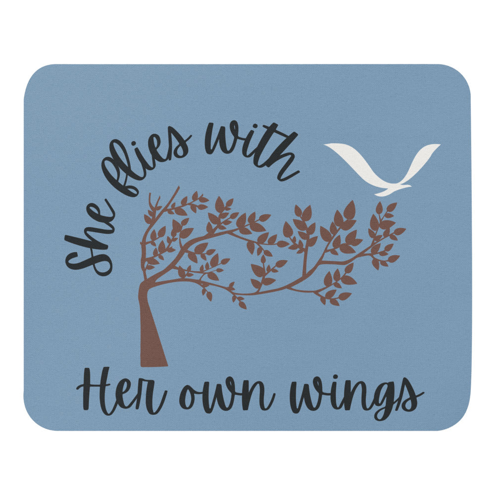 She Flies Mouse Pad - Stardust & Moonstone