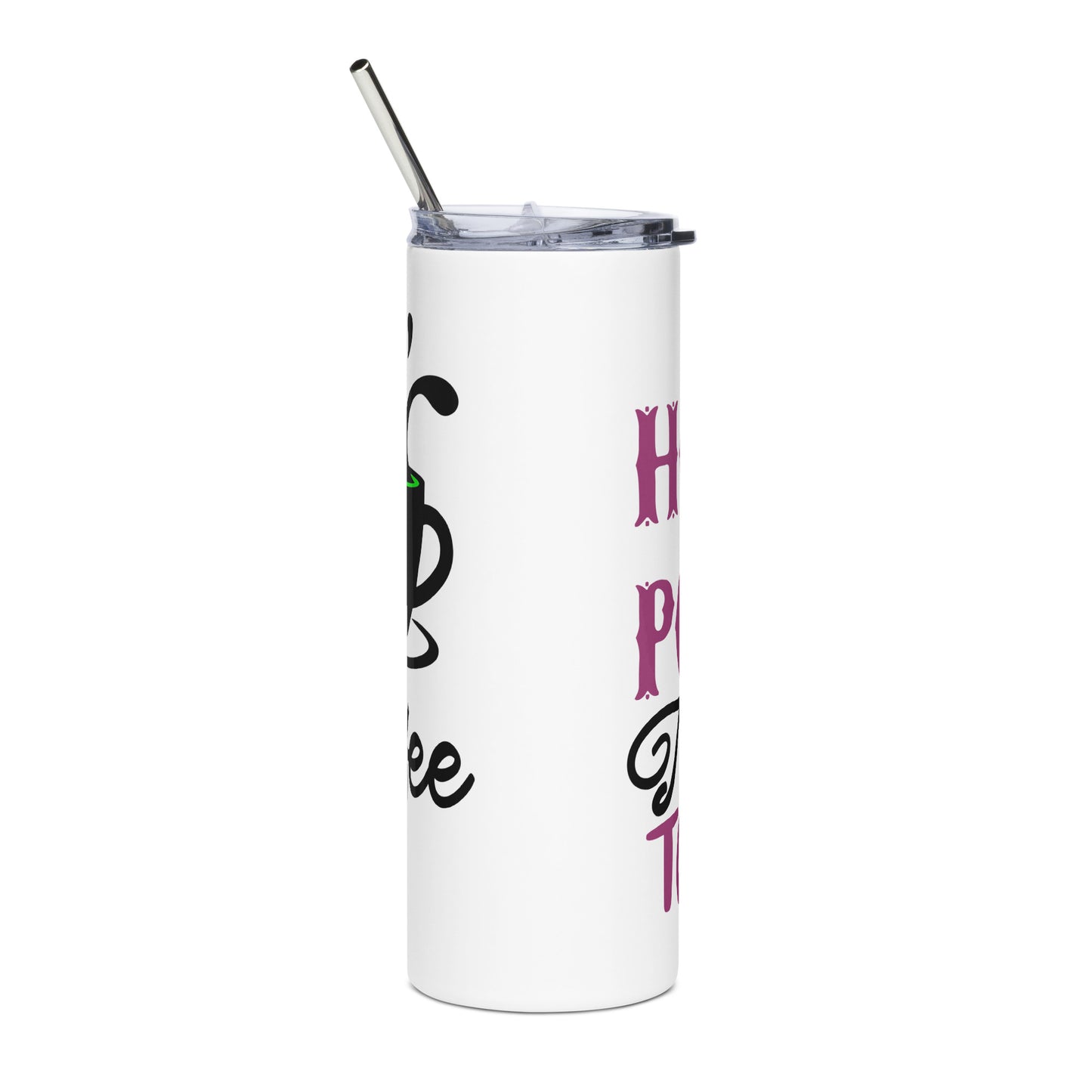 Hocus Pocus I Need Coffee to Focus Stainless steel tumbler