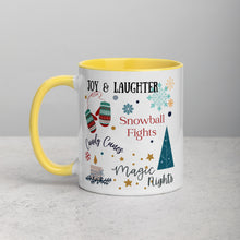 Load image into Gallery viewer, Winter Mug with Color Inside - Stardust &amp; Moonstone
