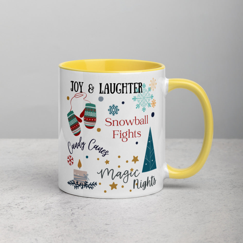 Winter Mug with Color Inside - Stardust & Moonstone