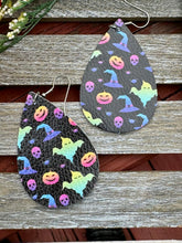 Load image into Gallery viewer, Halloween Teardrop Earrings
