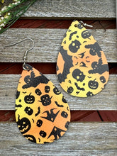 Load image into Gallery viewer, Halloween Teardrop Earrings
