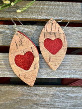 Load image into Gallery viewer, Double Layer Valentine Earrings
