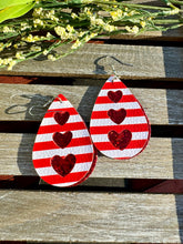 Load image into Gallery viewer, Double Layer Valentine Earrings
