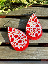 Load image into Gallery viewer, Double Layer Valentine Earrings
