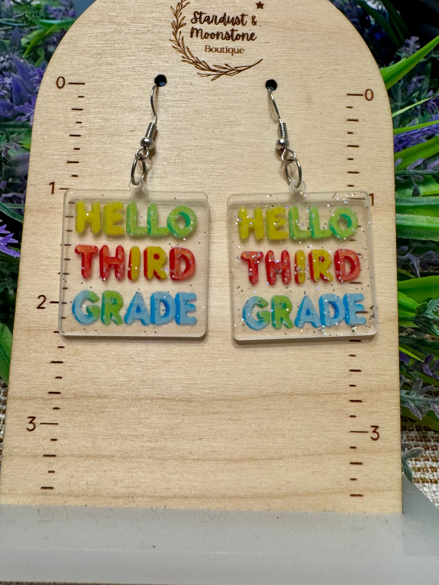 Back to School Earrings K - 5