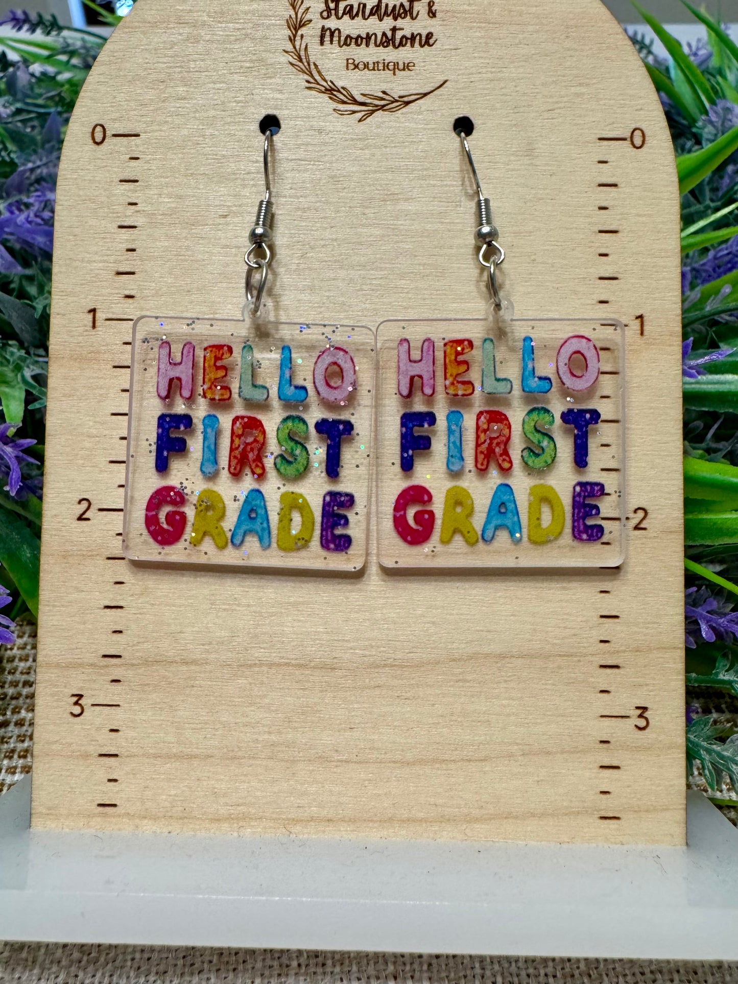 Back to School Earrings K - 5