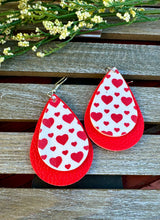 Load image into Gallery viewer, Double Layer Valentine Earrings
