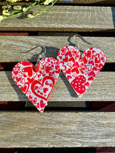 Load image into Gallery viewer, Heart Shaped Valentine Earrings
