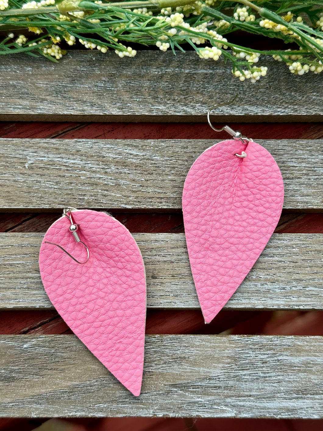 Show Your Pink - Petal Earrings in Two Shades