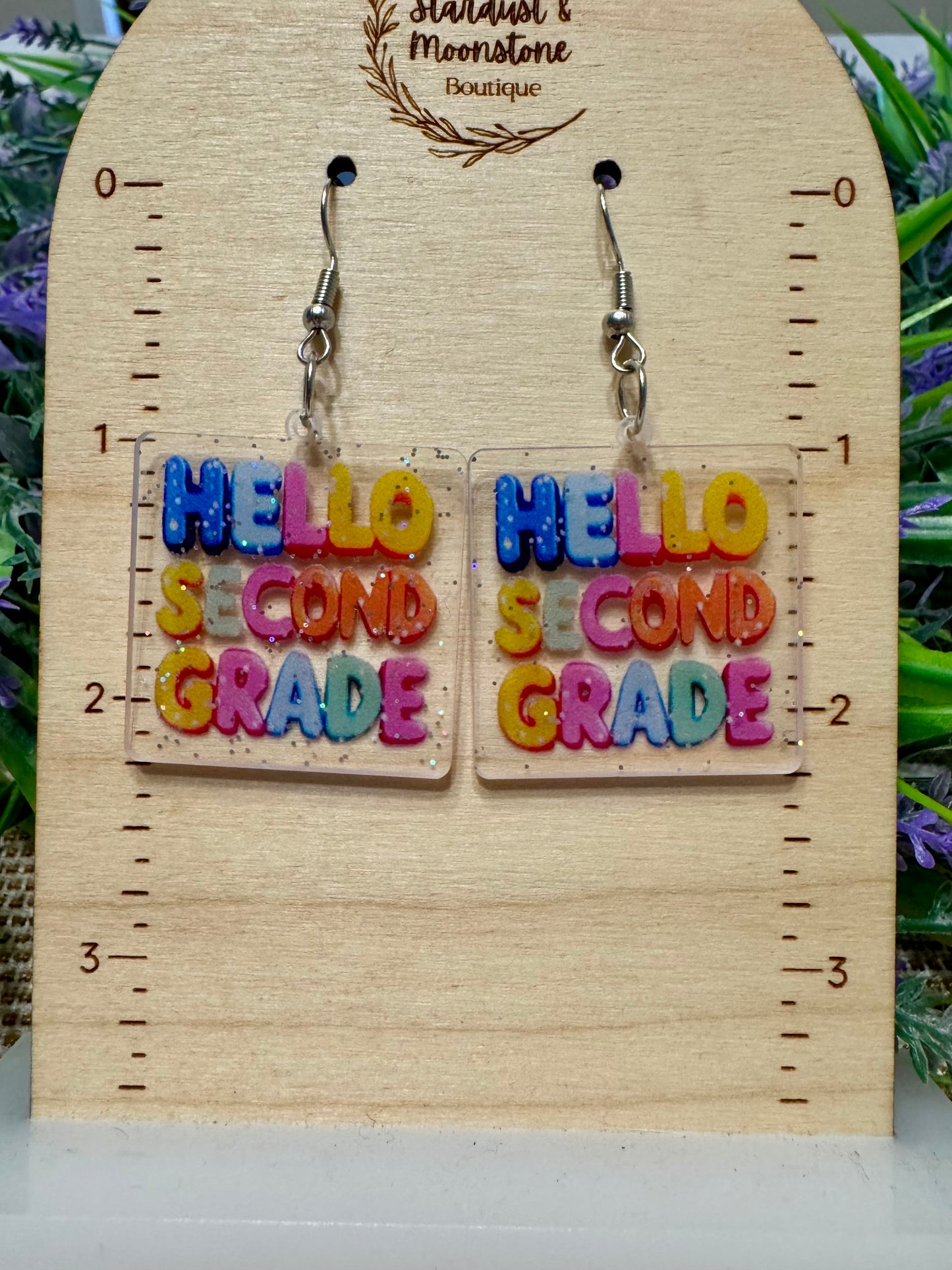 Back to School Earrings K - 5