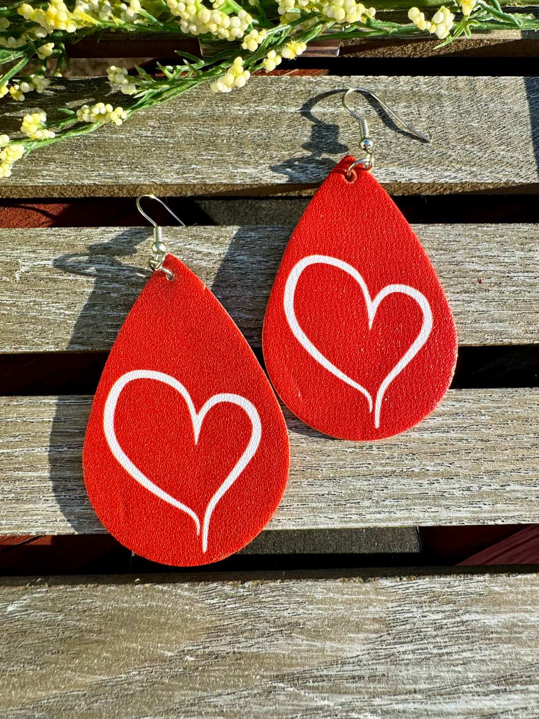 Teardrop Valentine Earrings