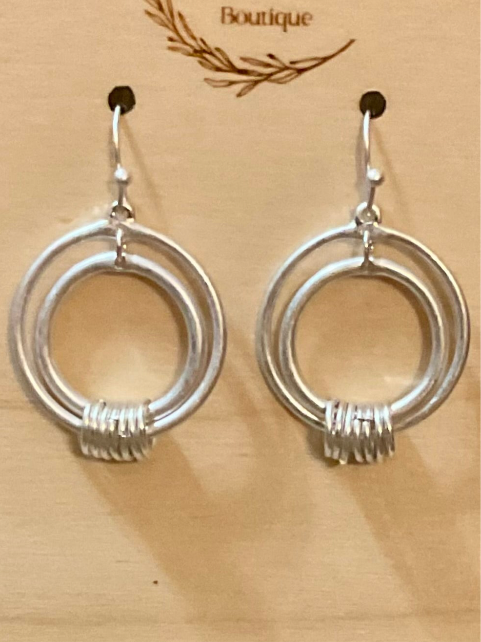 Silver Multi Hoop Earrings