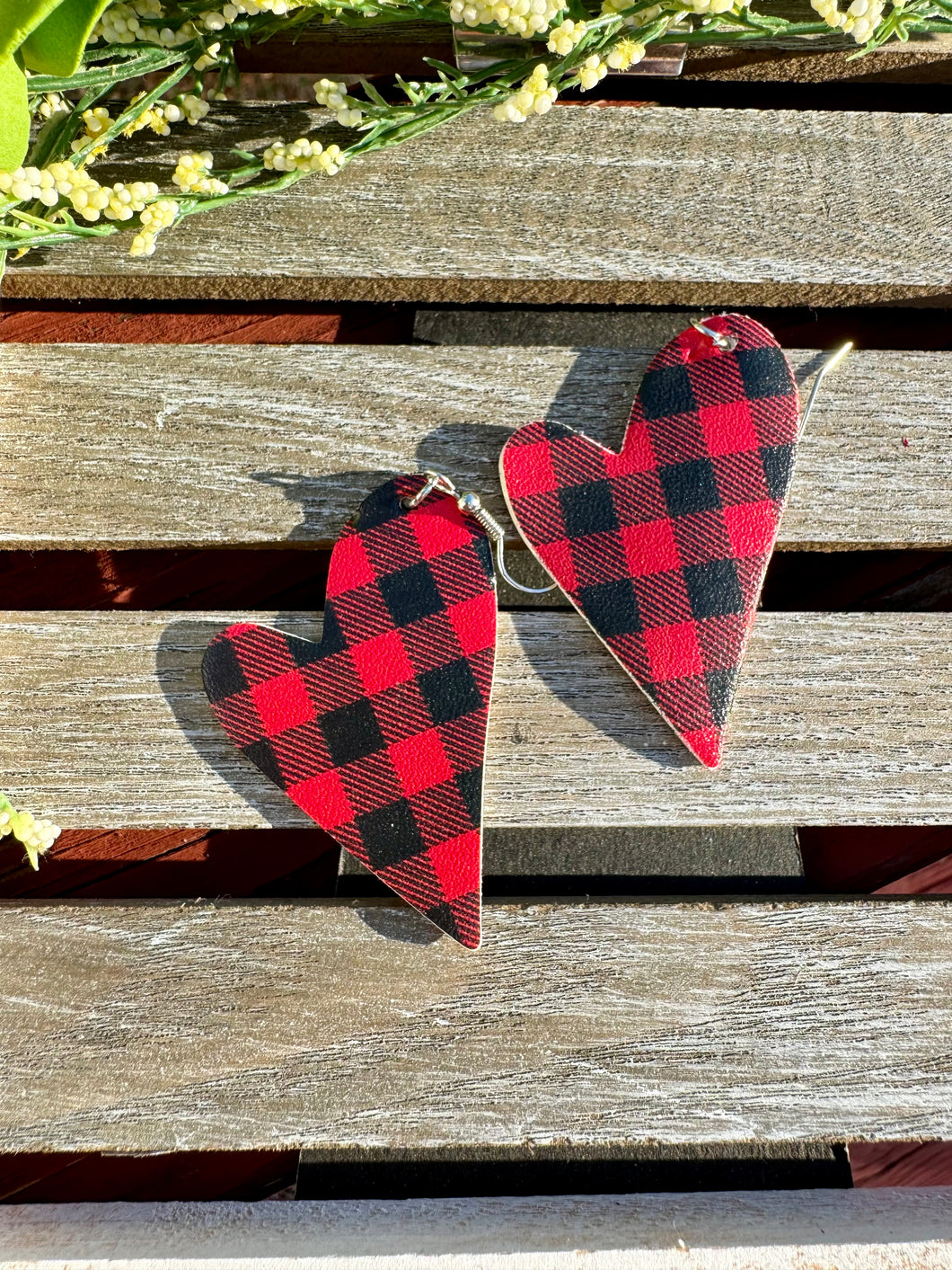 Heart Shaped Valentine Earrings
