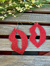 Load image into Gallery viewer, Glitter Valentine Earrings
