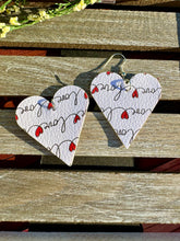 Load image into Gallery viewer, Heart Shaped Valentine Earrings
