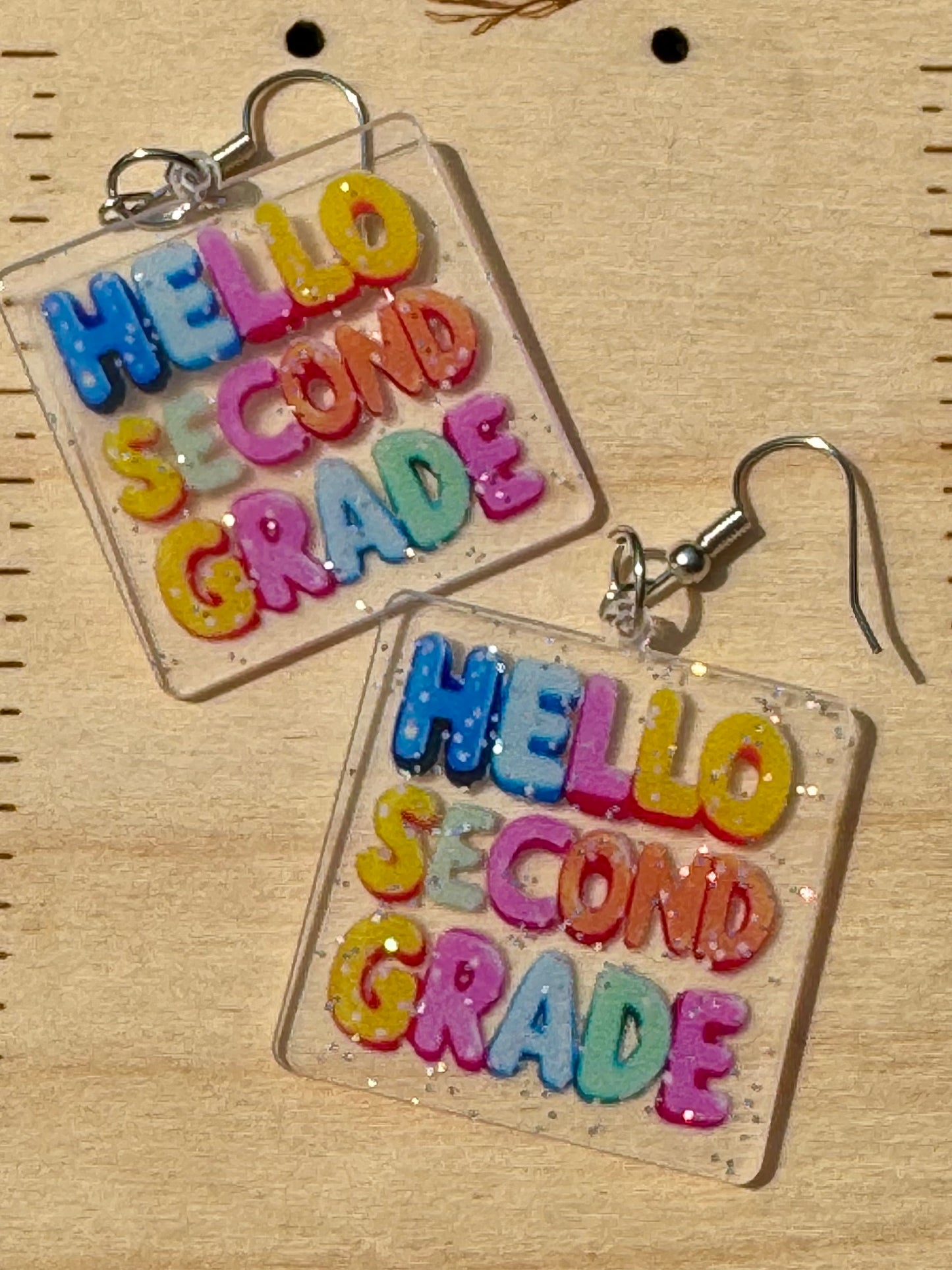 Back to School Earrings K - 5