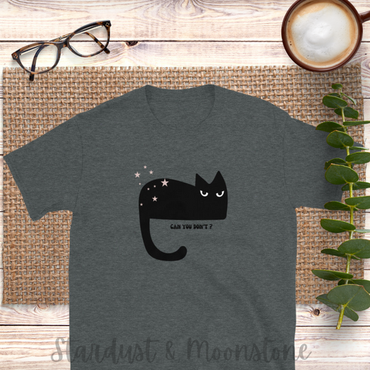 Black Cat Funny Short-Sleeve Unisex T-Shirt