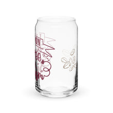 Load image into Gallery viewer, Coffee and Sarcasm Glass tumbler with optional bamboo lid and straw
