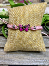 Load image into Gallery viewer, Butterfly Pull-Cord Bracelets
