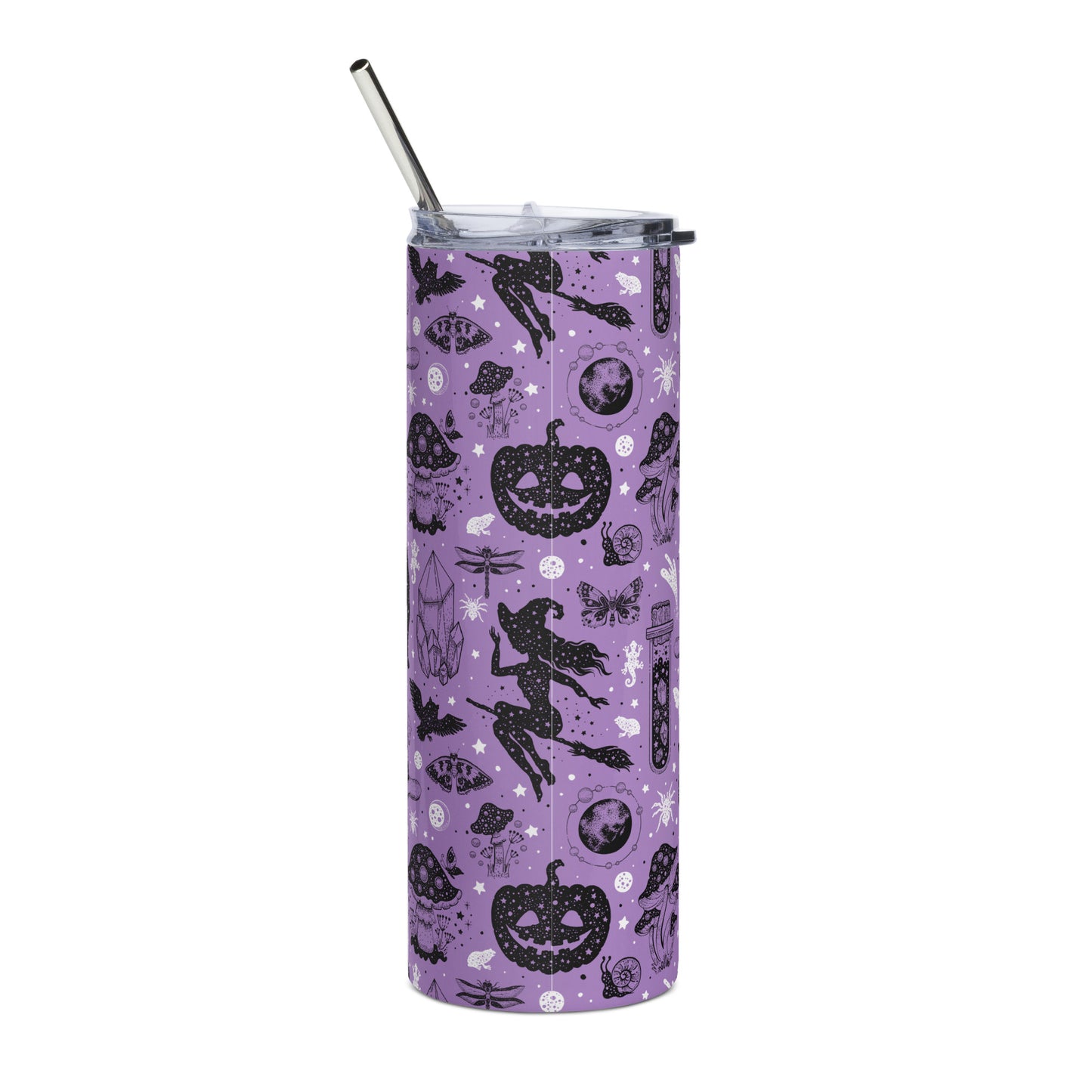 Stainless steel tumbler - Magic Witchy Night