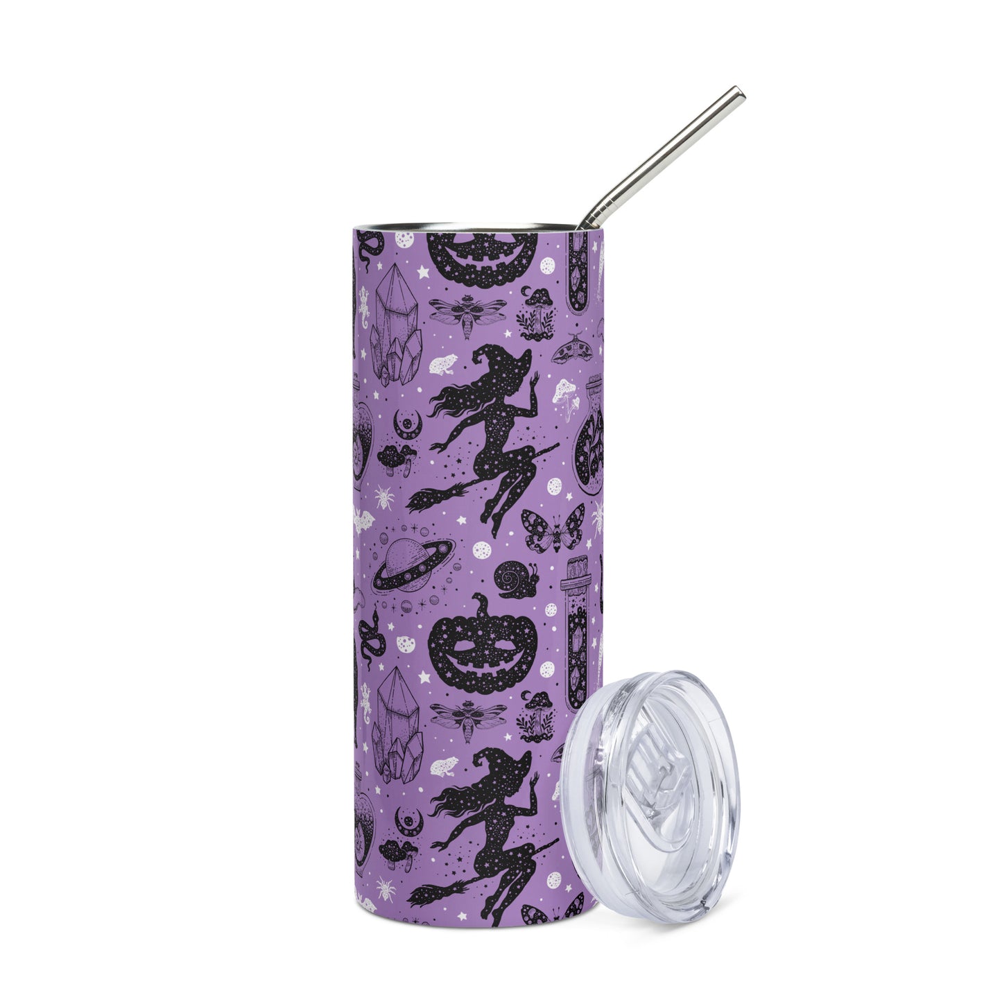 Stainless steel tumbler - Magic Witchy Night