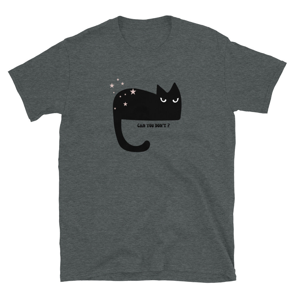 Black Cat Funny Short-Sleeve Unisex T-Shirt