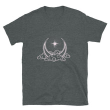 Load image into Gallery viewer, Crescent Moon Star Short-Sleeve Unisex T-Shirt
