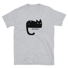 Load image into Gallery viewer, Black Cat Funny Short-Sleeve Unisex T-Shirt
