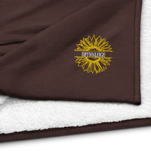 Load image into Gallery viewer, Sunflower Custom Premium Sherpa Blanket

