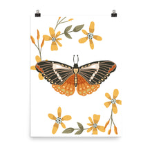 Load image into Gallery viewer, Boho Butterfly Wall Poster
