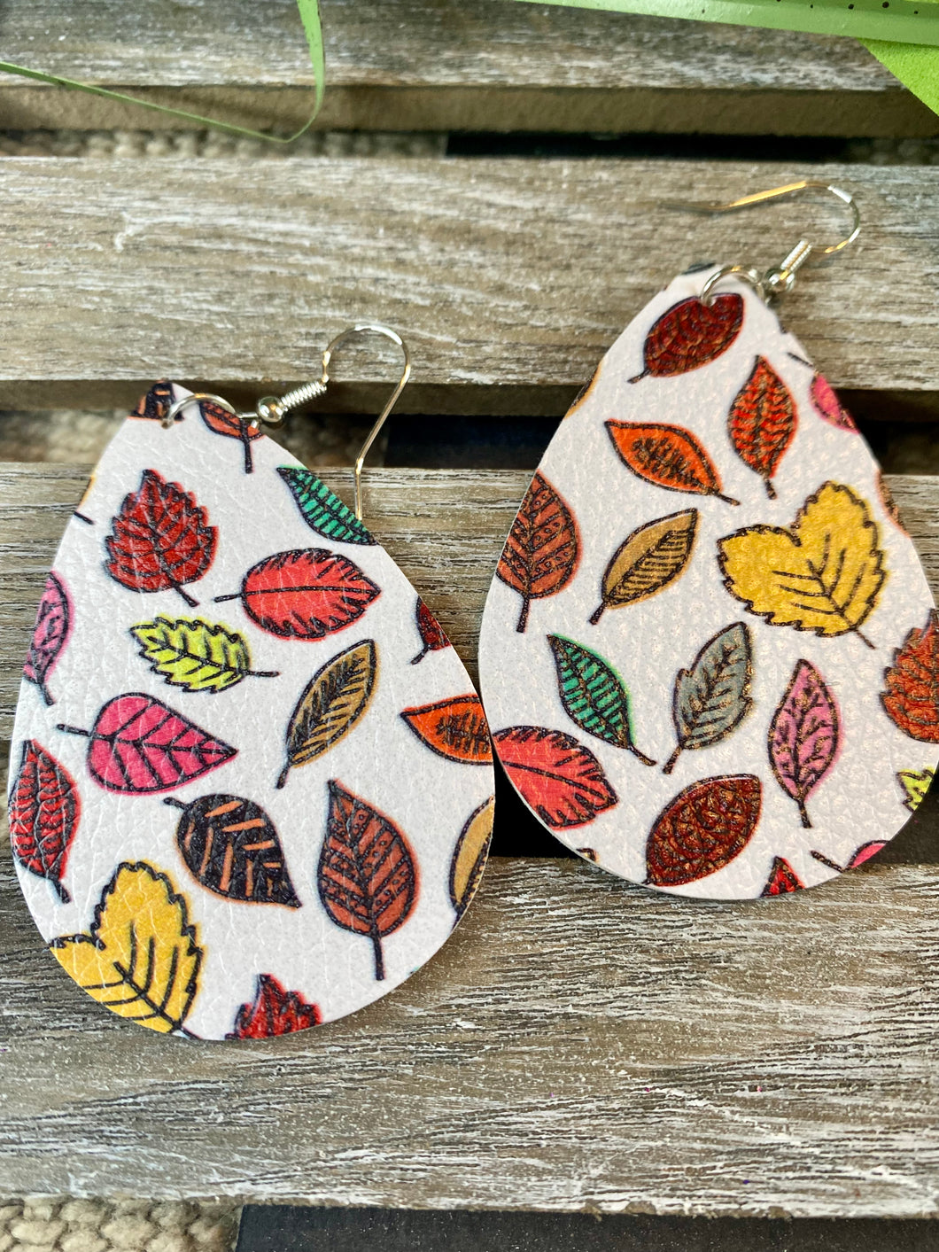 Colorful Leaves Earrings