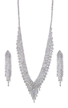 Load image into Gallery viewer, Rhinestone Necklace Set - Stardust &amp; Moonstone
