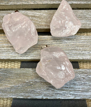 Load image into Gallery viewer, Natural Rose Quartz Nugget Necklace - Stardust &amp; Moonstone
