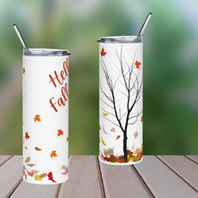 Load image into Gallery viewer, Hello Fall Stainless steel tumbler
