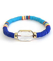 Load image into Gallery viewer, Assorted Heishi Bead Bracelets
