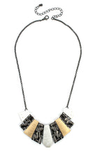 Load image into Gallery viewer, Textured Metal Bar Necklace
