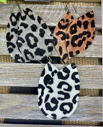 Animal Print Leopard Earrings - Various Designs - Stardust & Moonstone