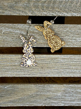 Load image into Gallery viewer, Leopard Print Rabbit Earrings
