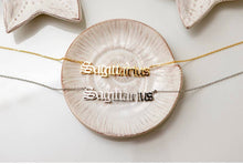Load image into Gallery viewer, Zodiac Sign Necklaces In Silver or Gold
