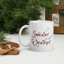 Load image into Gallery viewer, Sweater Weather Mug - Stardust &amp; Moonstone
