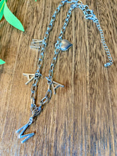 Load image into Gallery viewer, Silver Link Mama Necklace
