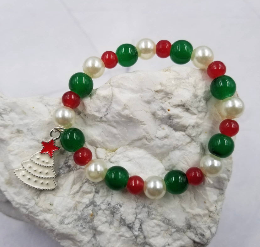Holiday Bead Bracelet