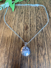 Load image into Gallery viewer, Silver Volume Knob Necklace
