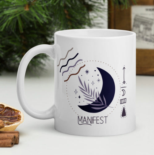 Manifest Moon Mug - Stardust & Moonstone