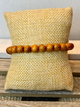 Load image into Gallery viewer, Rustic Leather &amp; Wood Mens Bracelets - Stardust &amp; Moonstone

